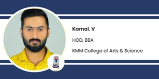 KMM College of Arts & Science, HOD, BBA: Kamal. V Interview